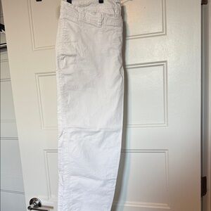 GAP White Cropped Pants